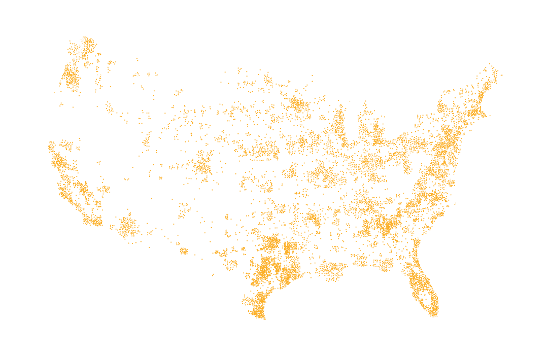 Map of USA